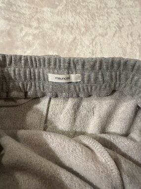 Maurices Gray Fleece-Lined Joggers